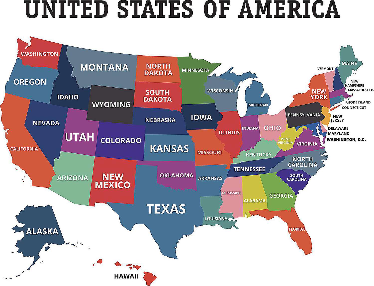 Скільки штатів у США